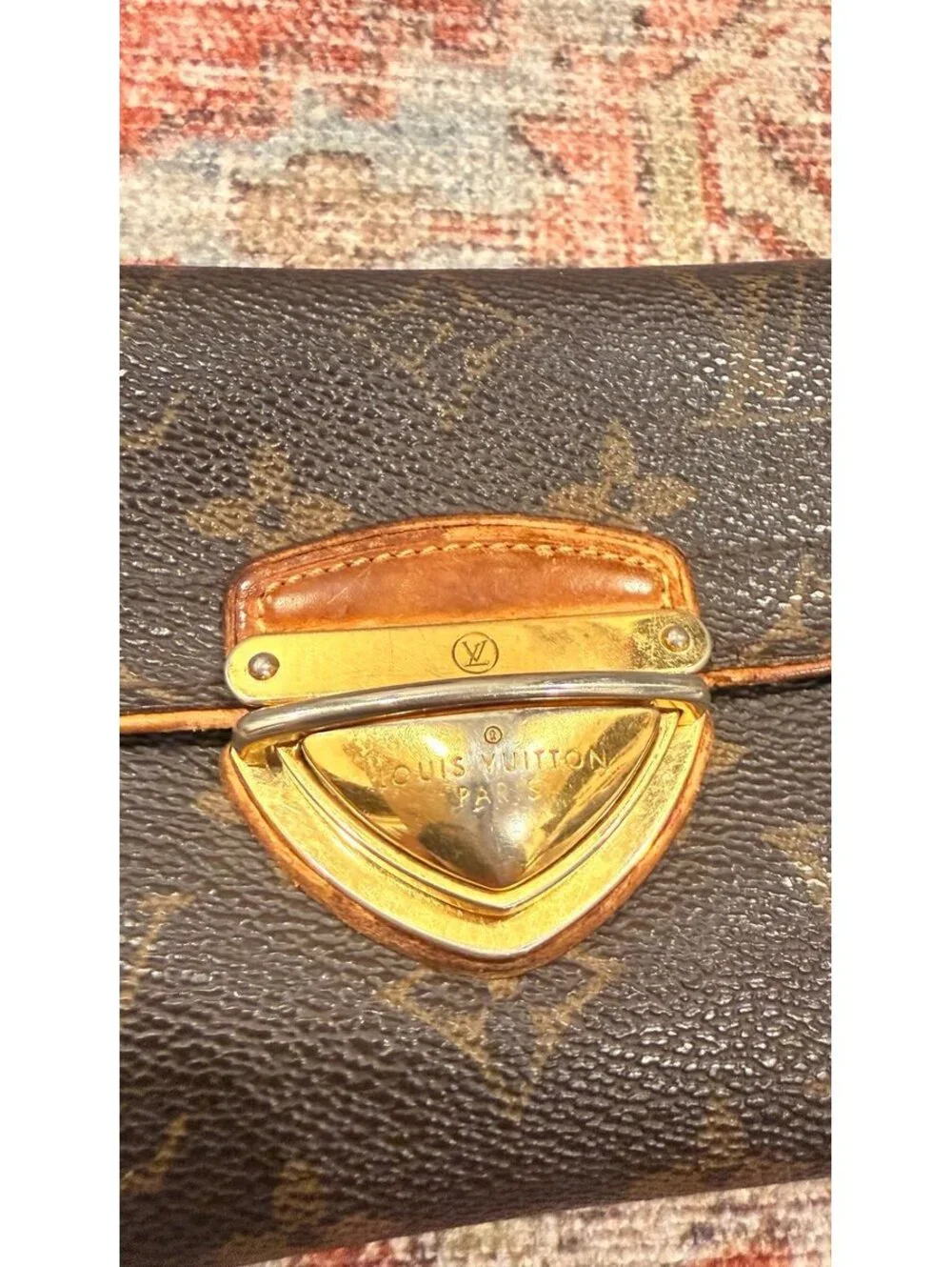 LOUIS VUITTON Portefeuille Eugenie Monogram Wallet with COA